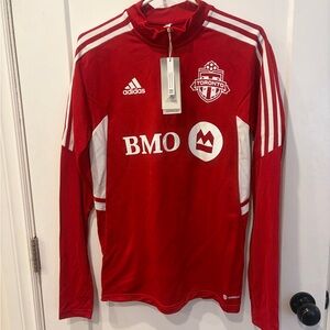 Adidas Toronto FC Red Long Sleeve training jersey